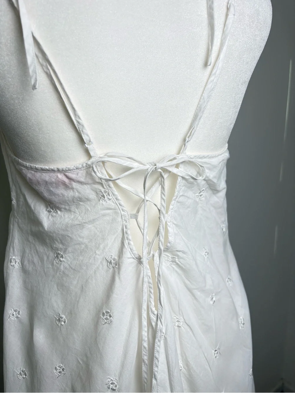 Victoria’s Secret vintage babydoll chemise teddy top dress cottage prairie